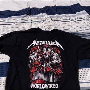 Metallica tour shirt